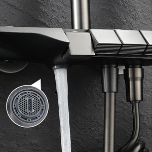 شیر حمام هوشمند با کلیدهای پیانویی