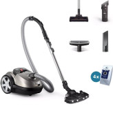 جاروبرقی فیلیپس XD8052 در نمای جلویی