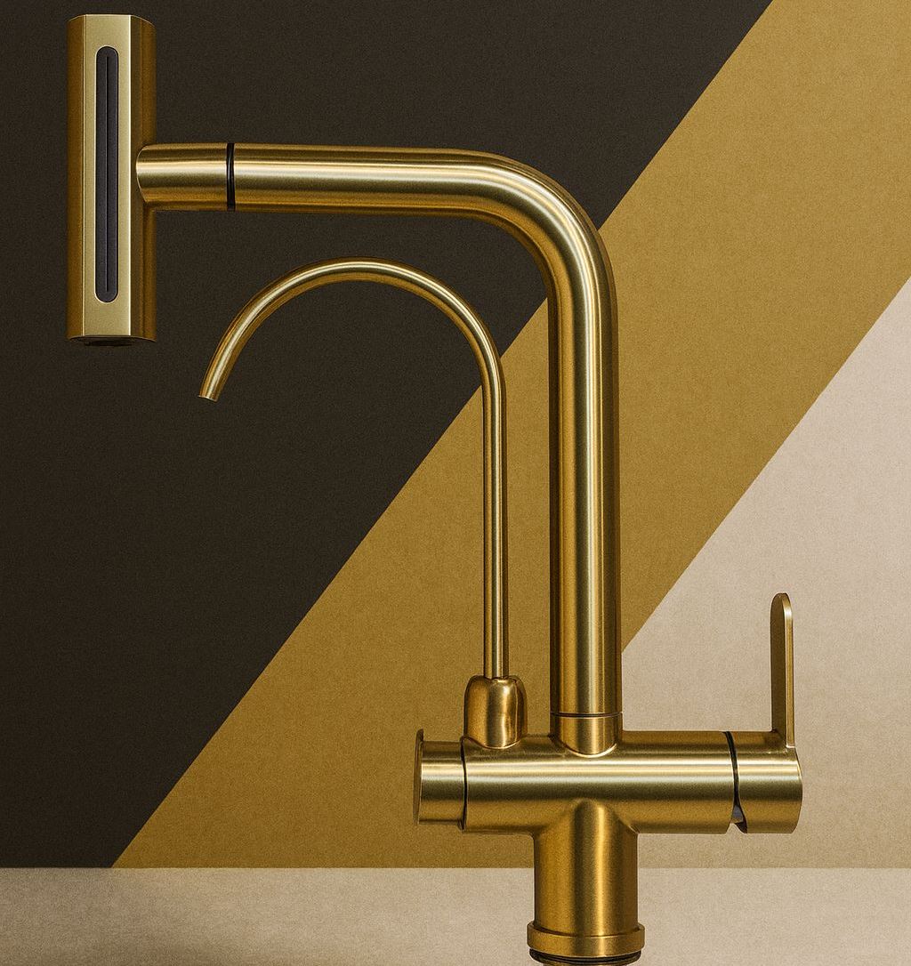 شیر دو منظوره آکواپلاس با نصب آسان و اتصالات استاندارد