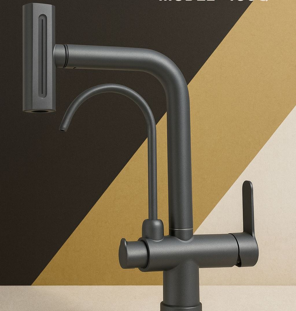 شیر دو منظوره آکواپلاس با نصب آسان و اتصالات استاندارد