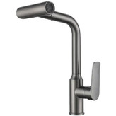 نمای نزدیک پاشش چند حالته شیر شاوری HuaDiao 407