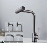 نمای نزدیک پاشش چند حالته شیر شاوری HuaDiao 407