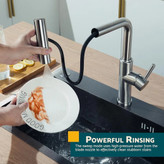 «شیر شاوری HuaDiao مدل 407 در آشپزخانه مدرن»