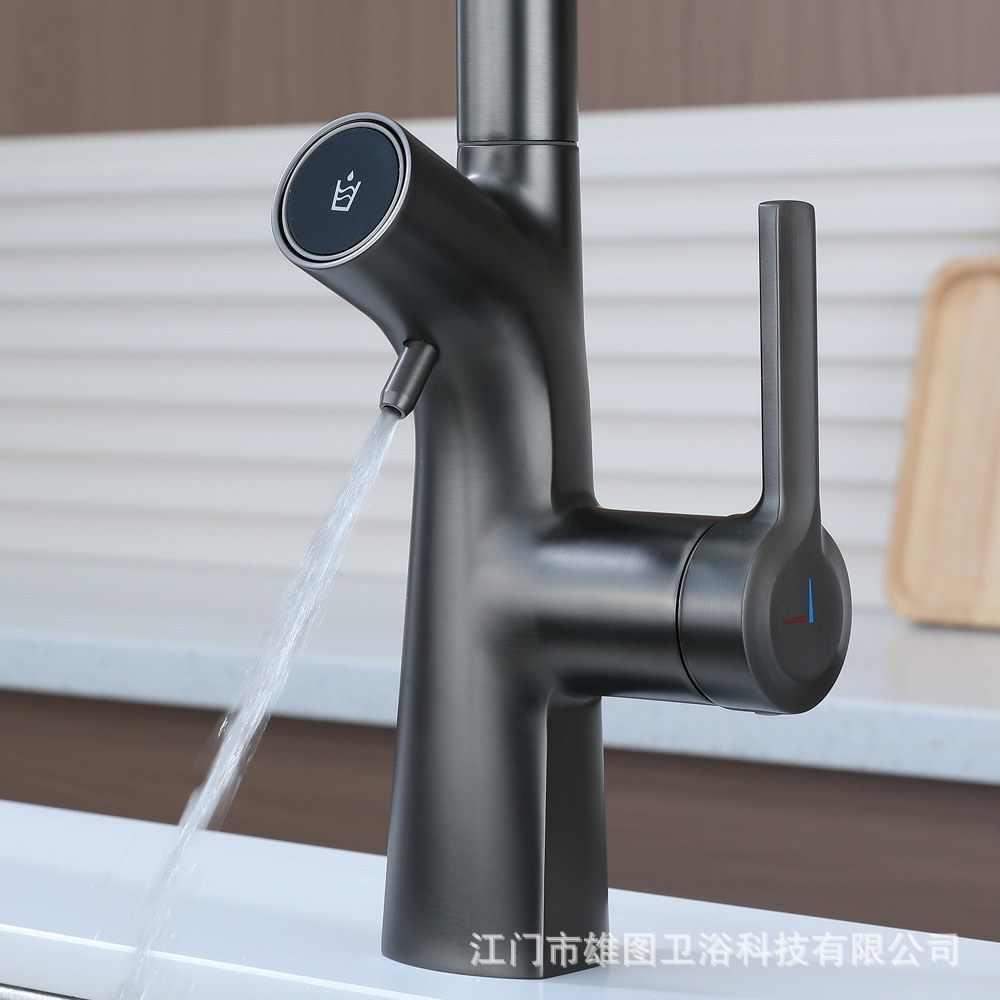 شیر ظرفشویی دومنظوره تصفیه دار با دکمه