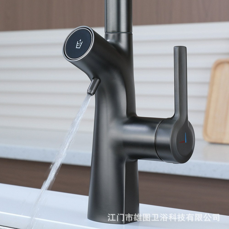 شیر ظرفشویی دومنظوره تصفیه دار با دکمه