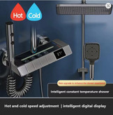 دوش حمام SAN MARINO 0003G رنگ دودی