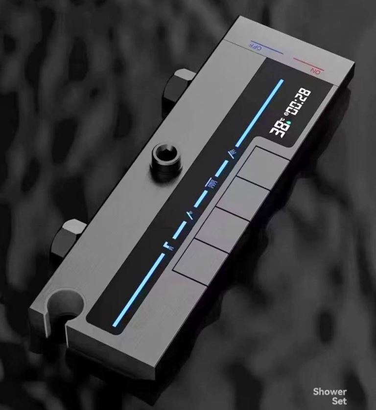 نصب پیشرفته و فیتینگ‌های دوش حمام هوشمند C4119.