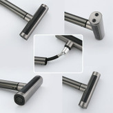 دوش حمام هوشمند پیانویی با نمایشگر دیجیتال