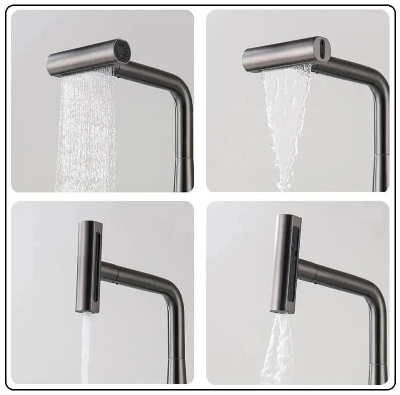 ست کامل شیرآلات لوکس ۴ عددی مدل Piano Mix | زیبایی، کیفیت و طراحی رویایی برای خانه‌های خاص