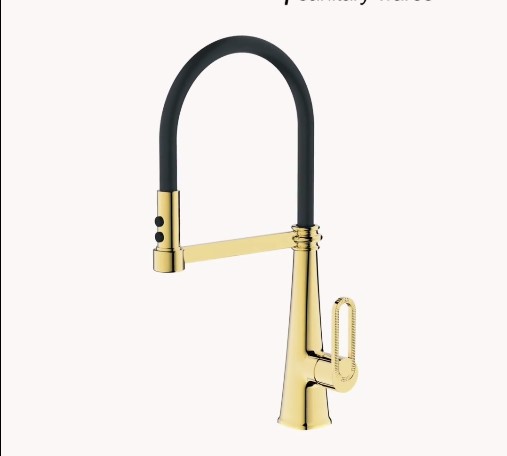 نمای کروی چرخش ۳۶۰ درجه شیر ظرفشویی دو حالته