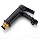 شیر washbasin پایه کوتاه با اهرم ساده