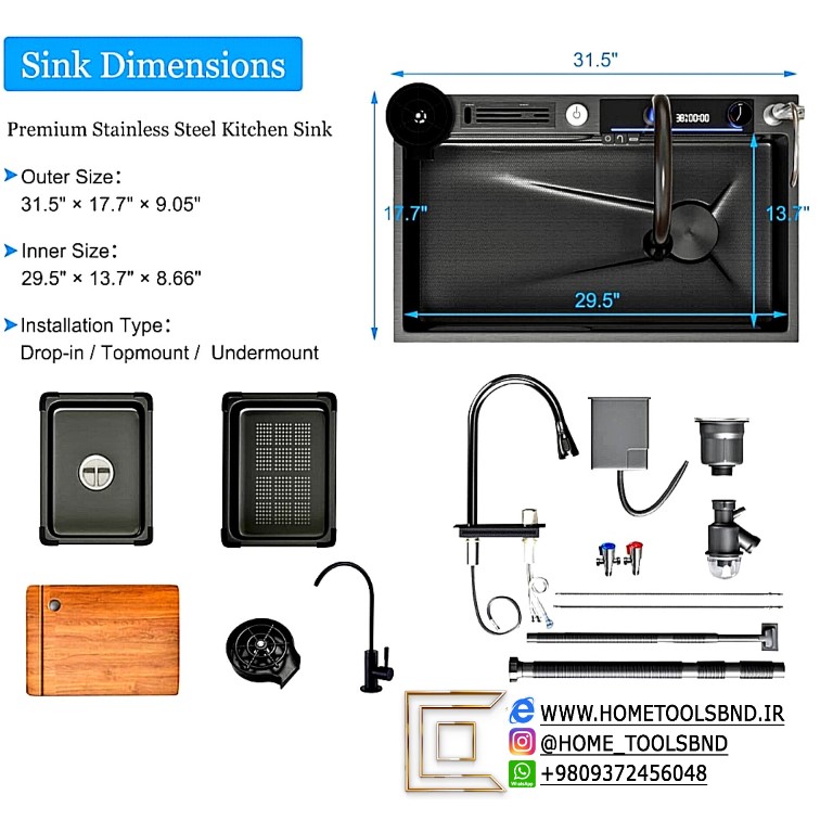 سینک کابینت لوکس