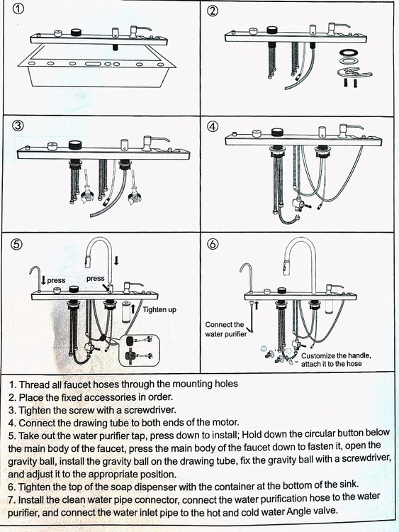 سینک SUS-304 کلاس A با طراحی مدرن