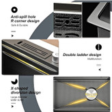 سینک لاکچری ۷ کلید تاچ