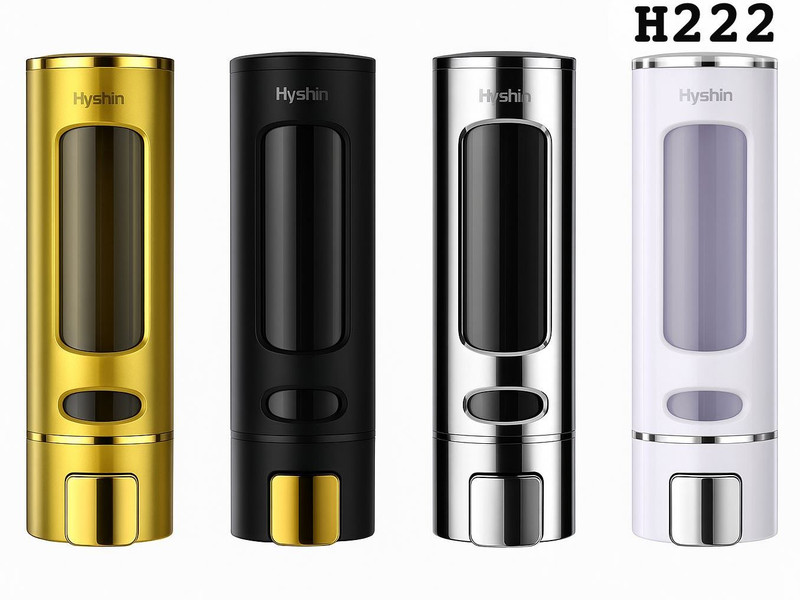 جامایع دستشویی Hyshin با طراحی مینیمال و رنگ (مشکی/کروم/مات)