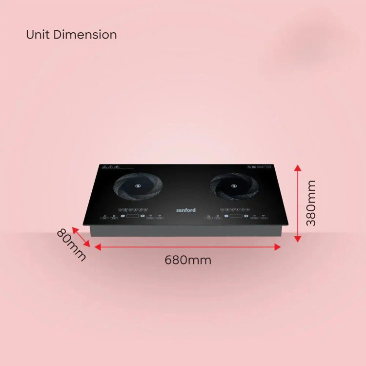 کنترل لمسی اجاق مادون قرمز Sanford