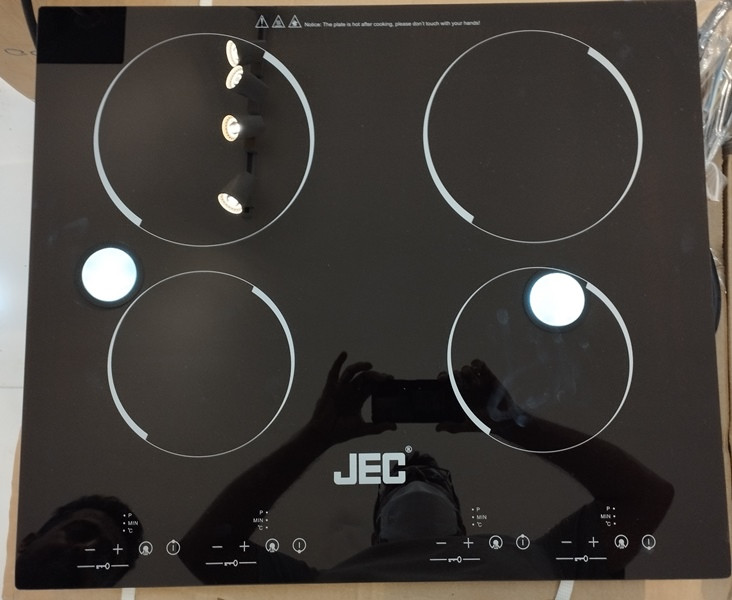 اجاق گاز تمام صفحه برقی JEC چهار شعله