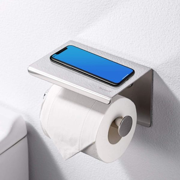 جای دستمال توالت استیل 304 با قابلیت نصب سریع