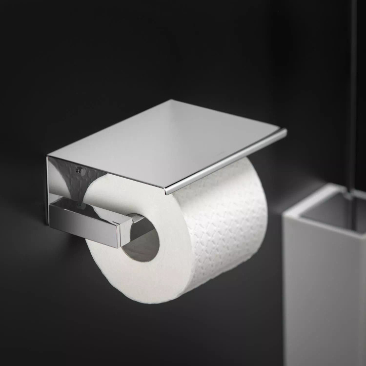 نگهدارنده دستمال توالت استیل با طراحی لوکس