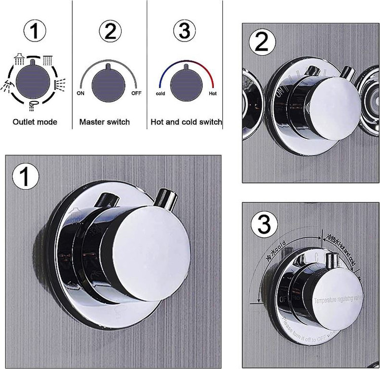 تجربه دوش آرامشبخش با ماساژور SmartHydro Touch