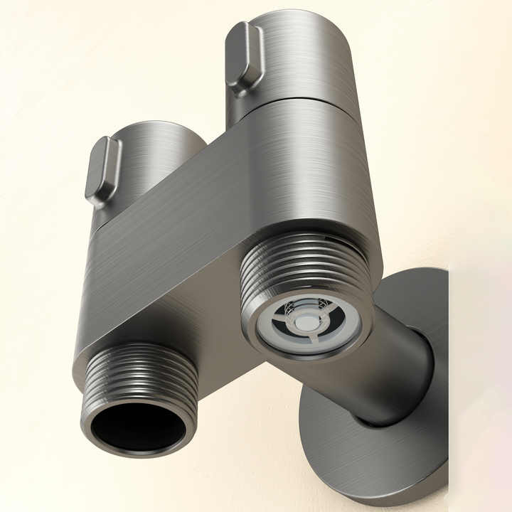 شیر پیسوار دو قلو استیل ضد زنگ سیتی مارکت