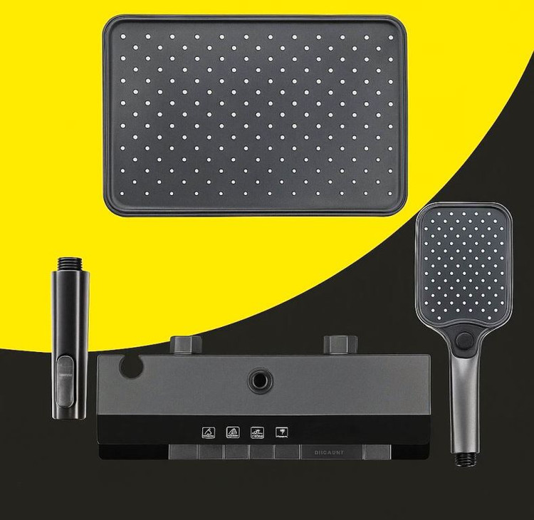 دوش حمام پیانویی هایشن مدل 2222 با نمایشگر دیجیتال