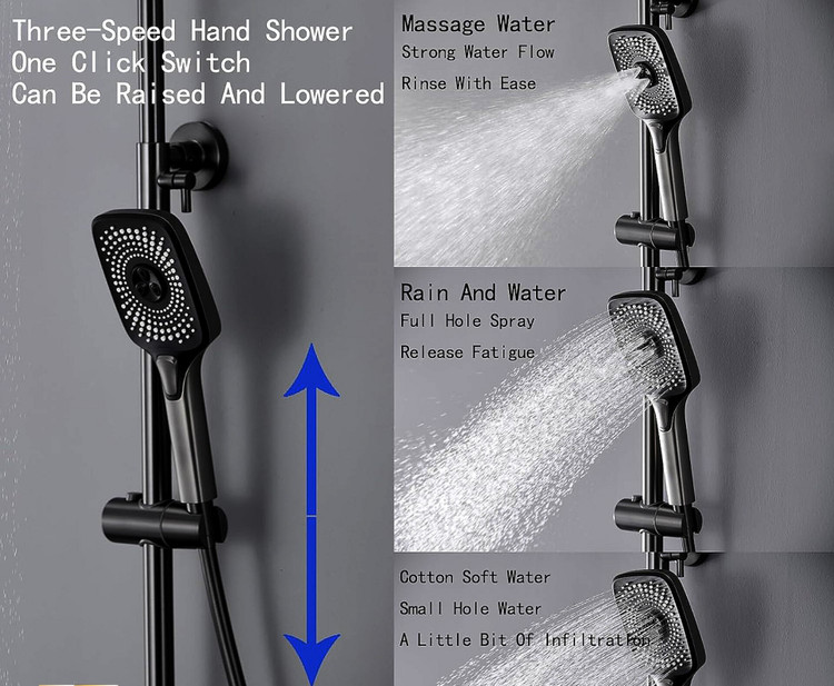 پنل کنترل دوش نمایشگردار