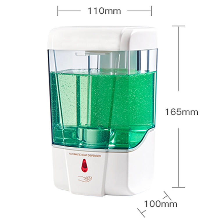 جا مایع اتوماتیک چشمی بریمیکس Vision Pro روی کابینت روشن در شب