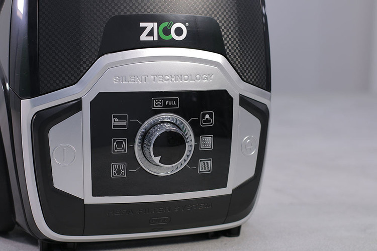 نمای نزدیک از قدرت مکش جاروبرقی پرفشار زیکو