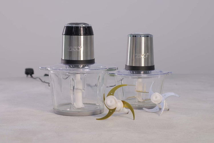 نمای نزدیک تیغه استیل خردکن برقی زیکو مدل ZC-7026