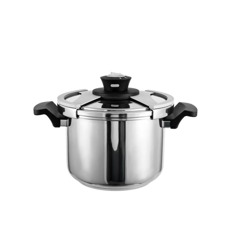 زودپز کلیپسی زیکو مدل ZC-3080 با بدنه استیل ضدزنگ نمای نزدیک