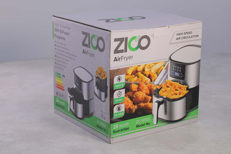 طراحی مدرن ایرفرایر زیکو ZC-9065 در آشپزخانه ایرانی