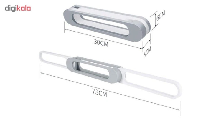 استند دمپایی تاشو مناسب حمام کوچک