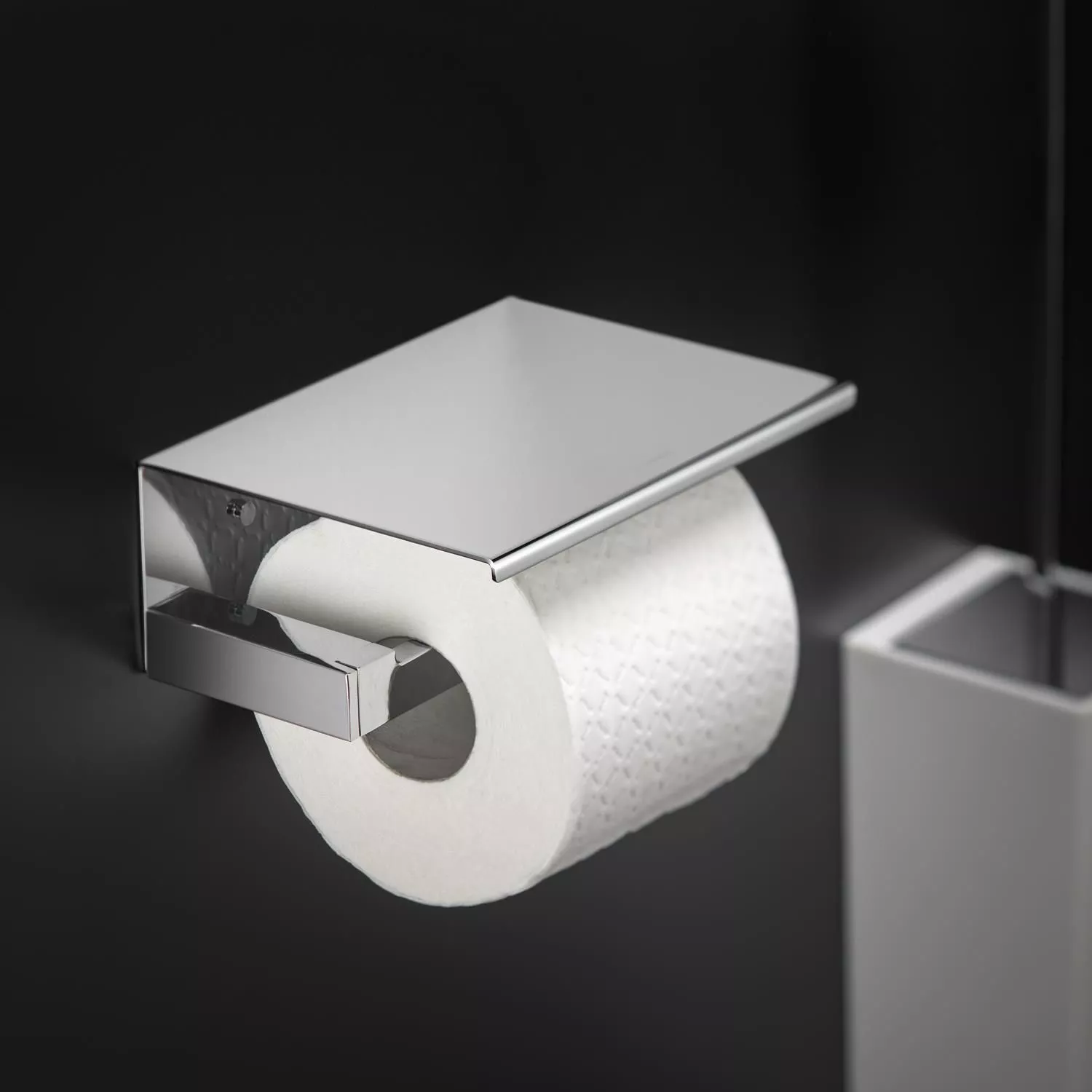 نصب جارول دستمال توالت و آشپزخانه هایشین مدل K-05 در محیط مرطوب