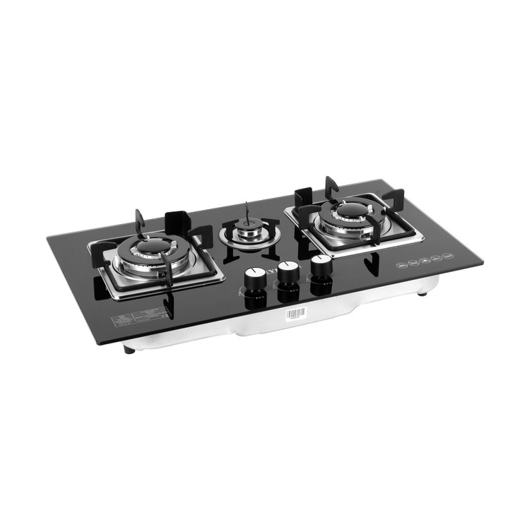 نمای کامل گاز رومیزی Krypton KNGC6433 مجهز به شعله Sabaf
