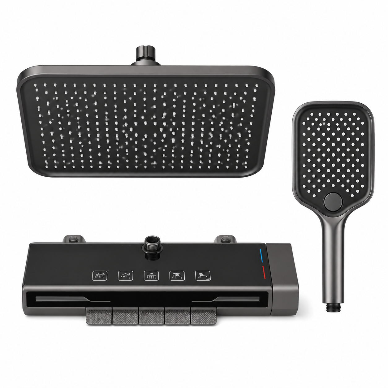 دوش حمام پیانویی مدرن با نمایشگر دیجیتال | برند Hyshin مدل X-Piano Pro